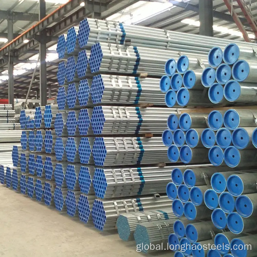 Galvanzied Steel Pipe BS1139 En39 48.3mm Galvanized Scaffolding Tube Manufactory